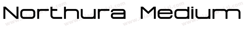 Northura Medium Ultra Expanded字体转换